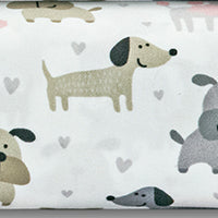 Mallary By Matthew Kids Super-Soft 100% Microfiber Puppy Love Sheet Set