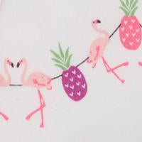 MALLARY BY MATTHEW Kids Super-Soft 100% Microfiber Flamingos and Pineapples Sheet Set