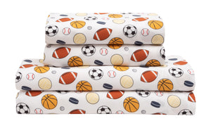 MALLARY BY MATTHEW Kids Super-Soft 100% Microfiber Sports Sheet Set